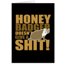 Honeybadger ne s'inquiètent pas carte