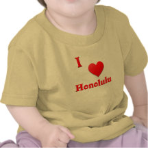 Honolulu -- Rouge T-shirts
