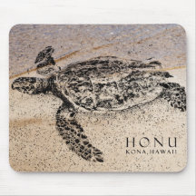 Honu - tortue de mer hawaïenne tapis de souris