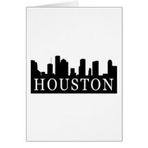 Horizon de Houston Carte De Vœux