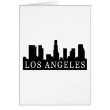 Horizon de Los Angeles Carte De Vœux