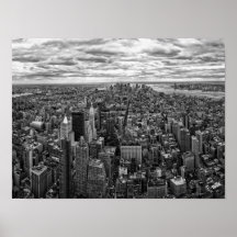 Horizon de New York Affiche