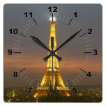 Horloge murale de Tour Eiffel