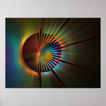 "Hors du coin de mon oeil " Affiche
