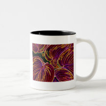Hosta de flambage tasse à café