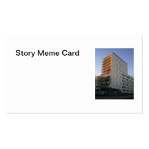 House Story Meme Card Visitkort Mall