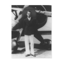 Howard Hughes-Postkarte