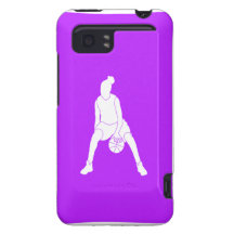 HTC klare Case-Mate-Getröpfel-Silhouette lila HTC Vivid / Raider 4G Cover