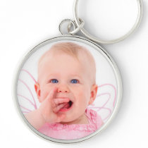 Hübsches Baby-Foto-Schlüsselkette