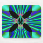 Hübsches grünes extravagantes Mousepad