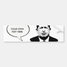 Hugo Chavez Auto Sticker