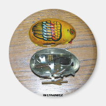 HUHN-AUTOPSIE KÜHLSCHRANKMAGNET