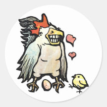 Huhn Stickers