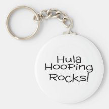 Hula Hooping Felsen Schlüsselband