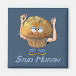 Humour de petit pain de goujon magnets pour réfrigérateur