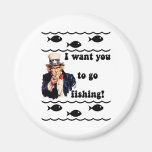 Humour drôle de pêche magnets pour réfrigérateur