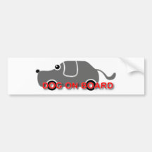 HUND AN BORD 1 AUTOSTICKER