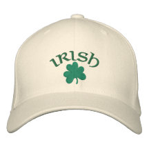Hut-Irisches Kleeblatt gestickter Hut Baseballcap