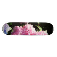 Hydrangea im Sonnenschein Skateboardbretter