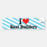 I constructeurs de bateau de l'amour autocollant pour voiture