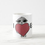 I Herz-Liebe-Erdbecher Tee Tasse