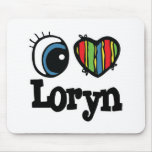 I Herz (Liebe) Loryn Mauspad