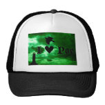 I Herz Poe Baseball Caps