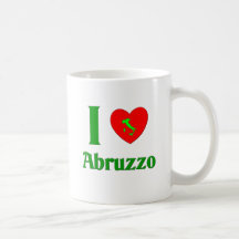 I Liebe Abruzzo Italien Tee Haferl