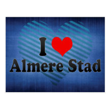 I Liebe Almere Stad, die Niederlande Postkarten