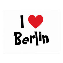 I Liebe Berlin Postkarte