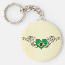 I Liebe Brasilien - Flügel Schlüsselband