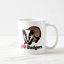 I Liebe-Dachse Tasse