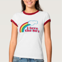 I Liebe das Achtzigerjahre T-Shirt