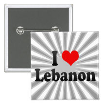 I Liebe der Libanon, Vereinigte Staaten Anstecknadel