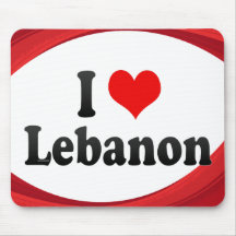 I Liebe der Libanon, Vereinigte Staaten Mousepad