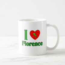 I Liebe Florenz Italien Tee Haferl