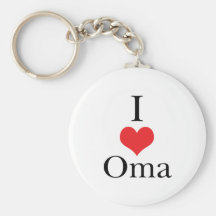 I Liebe (Herz) Oma Schlüsselbänder