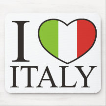 I Liebe Italien Mauspad