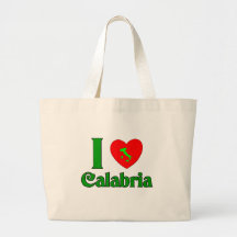 I Liebe Kalabrien Italien Einkaufstaschen