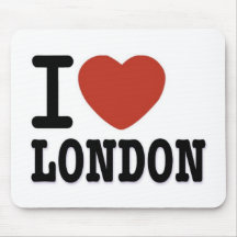 I LIEBE LONDON MOUSEPADS