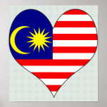 I Liebe Malaysia Posterdrucke