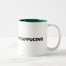 I LIEBE MEIN CAPPUCINO KAFFEE TASSEN