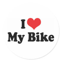 I Liebe mein Fahrrad