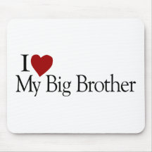 I Liebe mein großer Bruder Mousepads