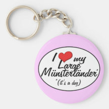 I Liebe mein großes Munsterlander (es ist ein Hund Schlüsselband