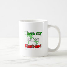 I Liebe mein italienischer Ehemann Kaffee Tasse