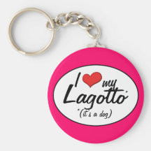 I Liebe mein Lagotto (es ist ein Hund) Schlüsselbänder