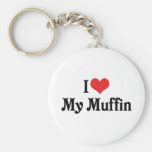 I Liebe mein Muffin Schlüsselbänder