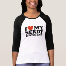 I Liebe mein Nerdy Freund Shirts