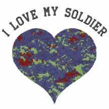 I Liebe mein Soldat-Tarnungs-Herz